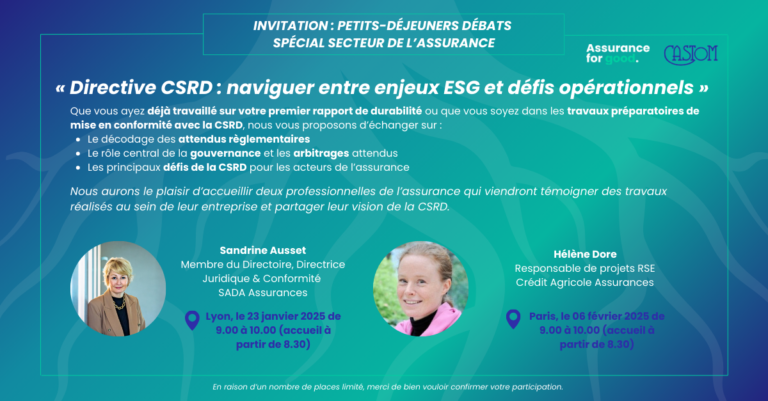 Lire la suite à propos de l’article [INVITATION] Petits-déjeuners débats spécial secteur de l’assurance