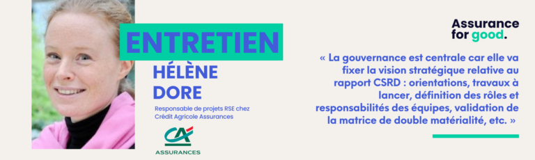 Lire la suite à propos de l’article [INTERVIEW] La gouvernance est centrale car elle va fixer la vision stratégique relative au rapport CSRD